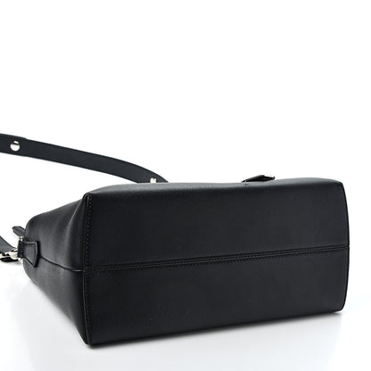 Fendi Vitello Dolce Medium By The Way Boston Bag Black 3 of 9