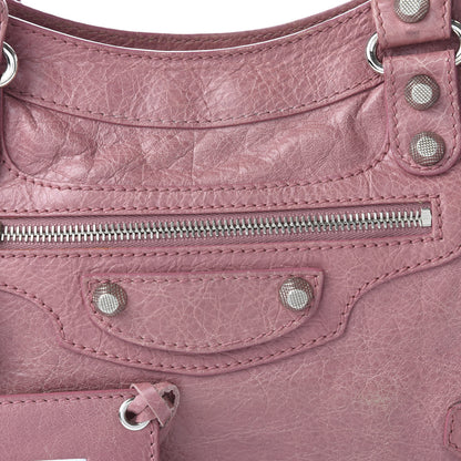 Balenciaga Agneau Giant 12 Silver Hardware Town Rose Bruyere 10 of 10