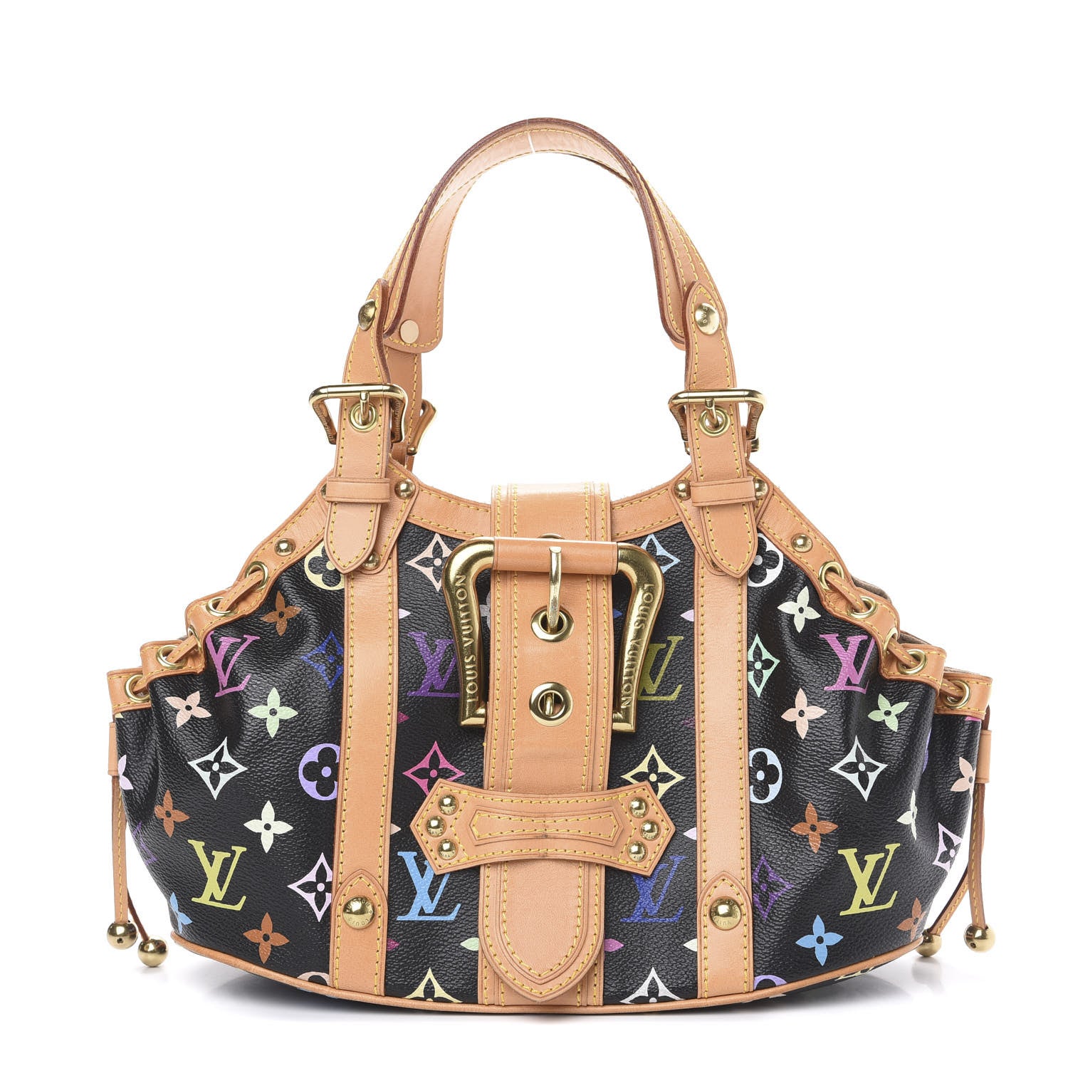 Louis Vuitton Monogram Multicolor Theda GM Black 1 of 11