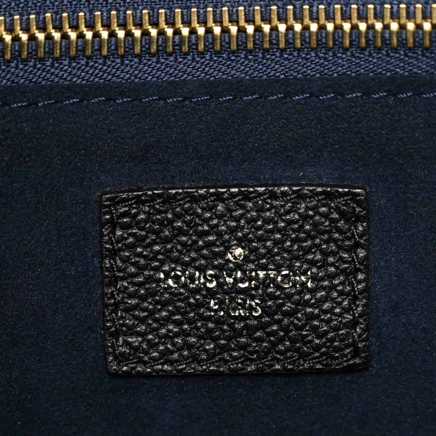 Louis Vuitton Empreinte Monogram Giant Neverfull MM Black 6 of 10