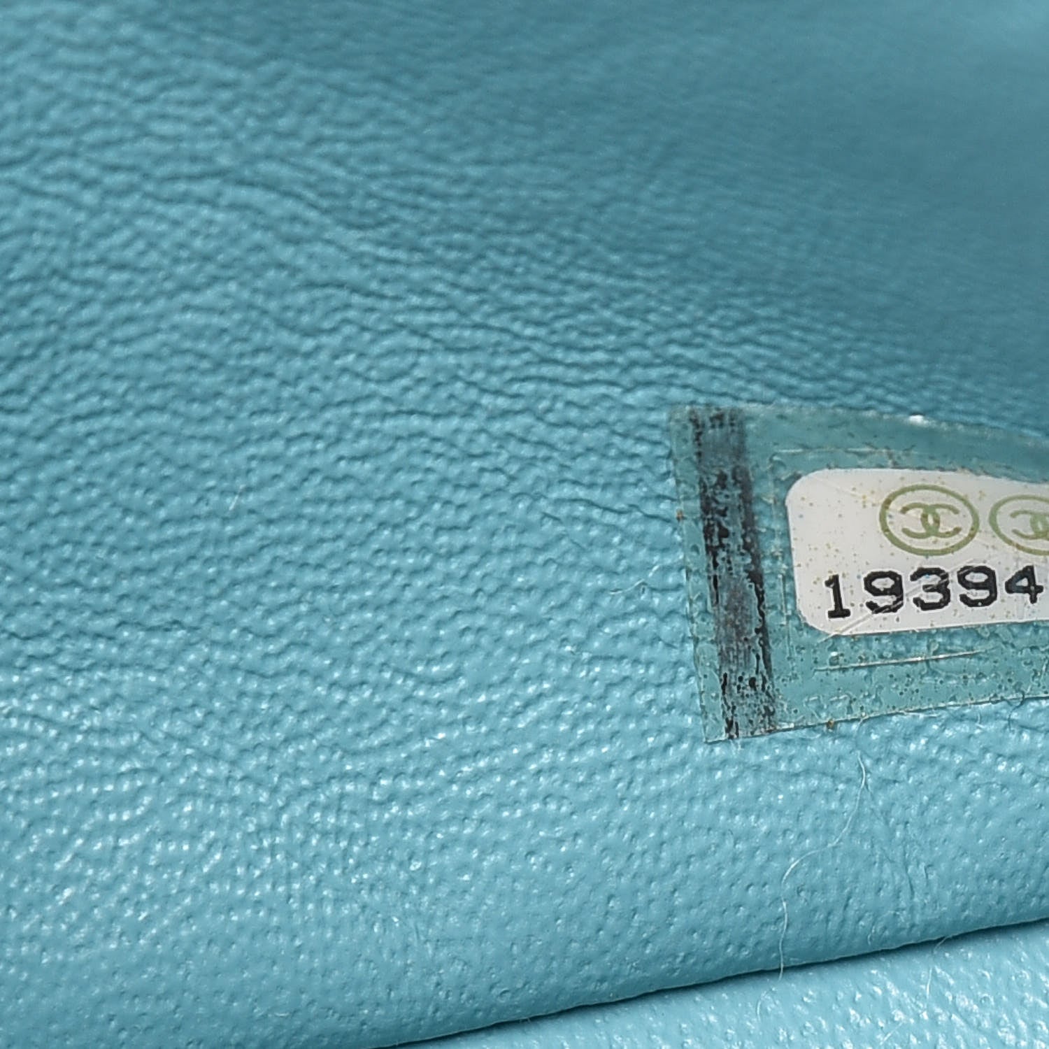 Chanel Lambskin Quilted Mini Rectangular Flap Light Blue 7 of 10