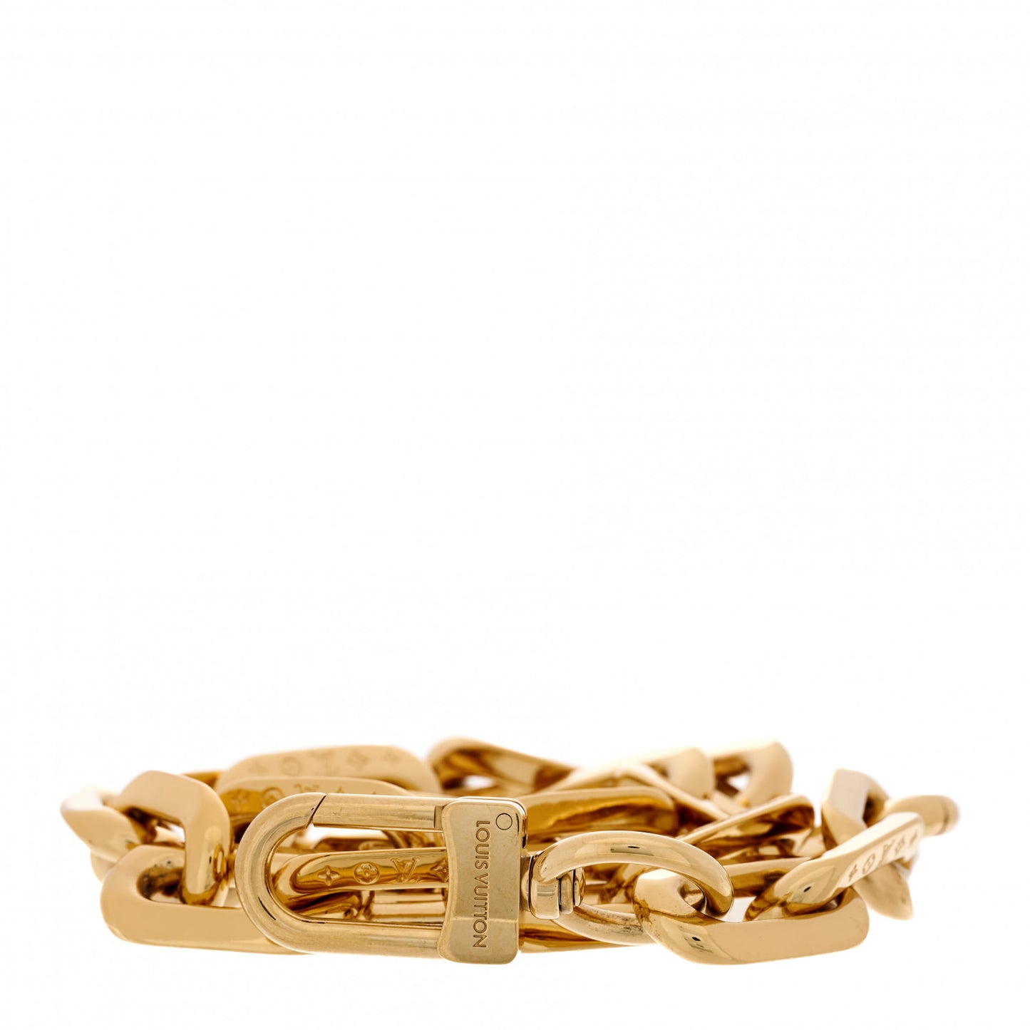 Metal Coussin MM Chain Strap Gold