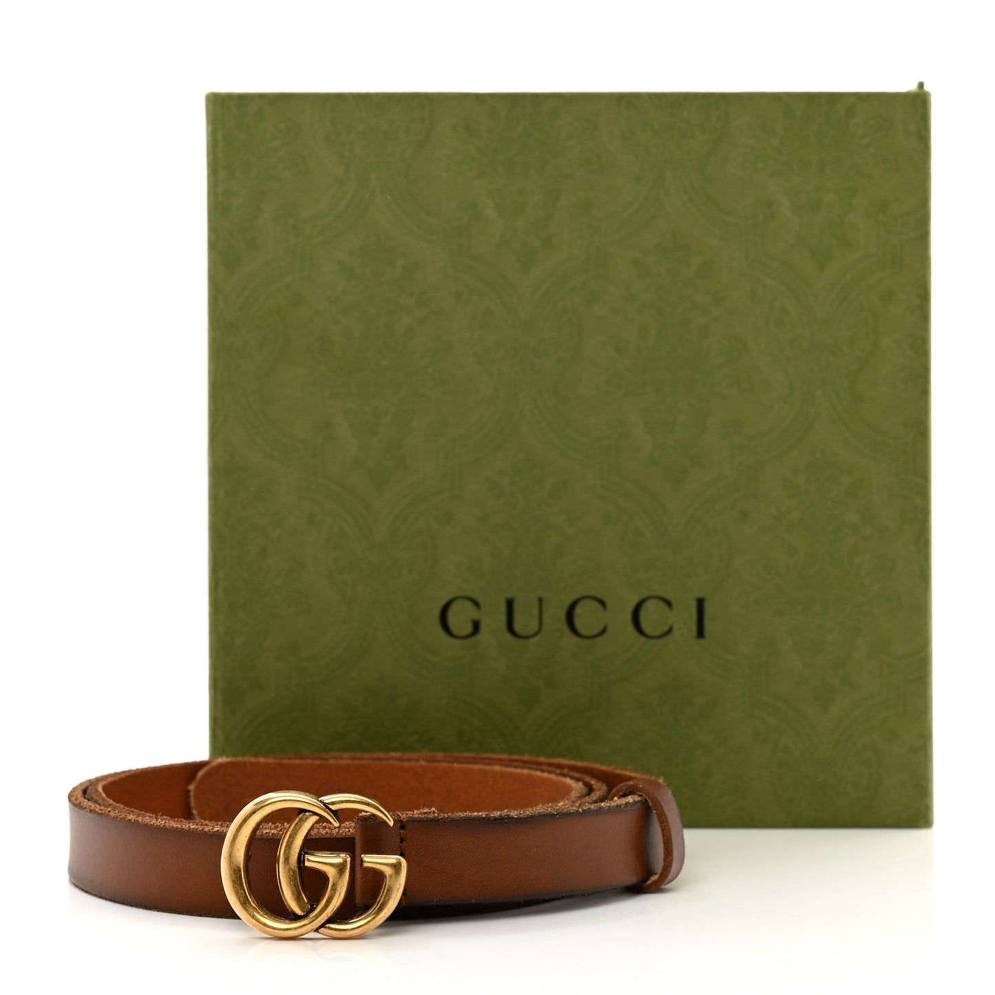 Faded Calfskin Double G 20mm Belt 90 36 Cuir