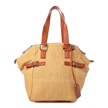 Saint Laurent Straw Raffia Medium Downtown Tote 1 of 8
