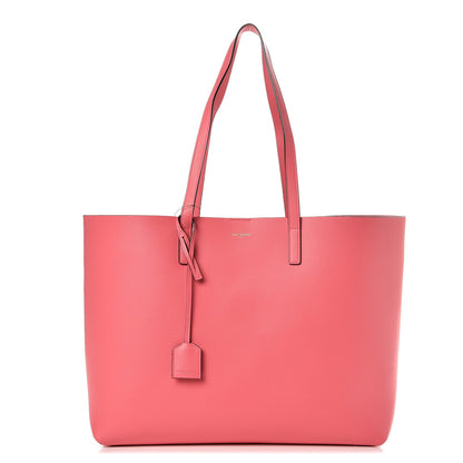 Saint Laurent Calfskin Large Shopping Tote Pale Rose 1 of 8