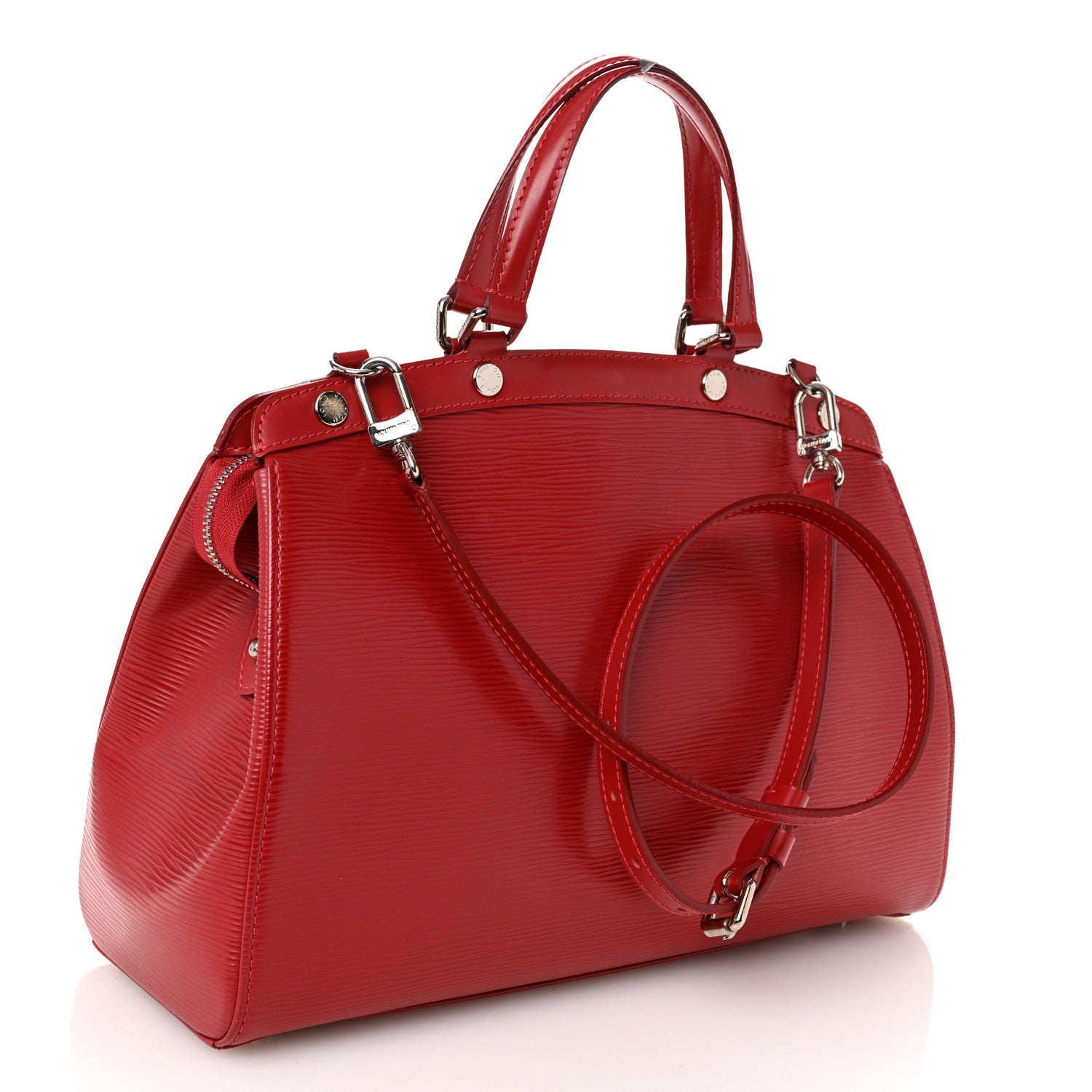 Louis Vuitton Epi Brea MM Carmine 3 of 11