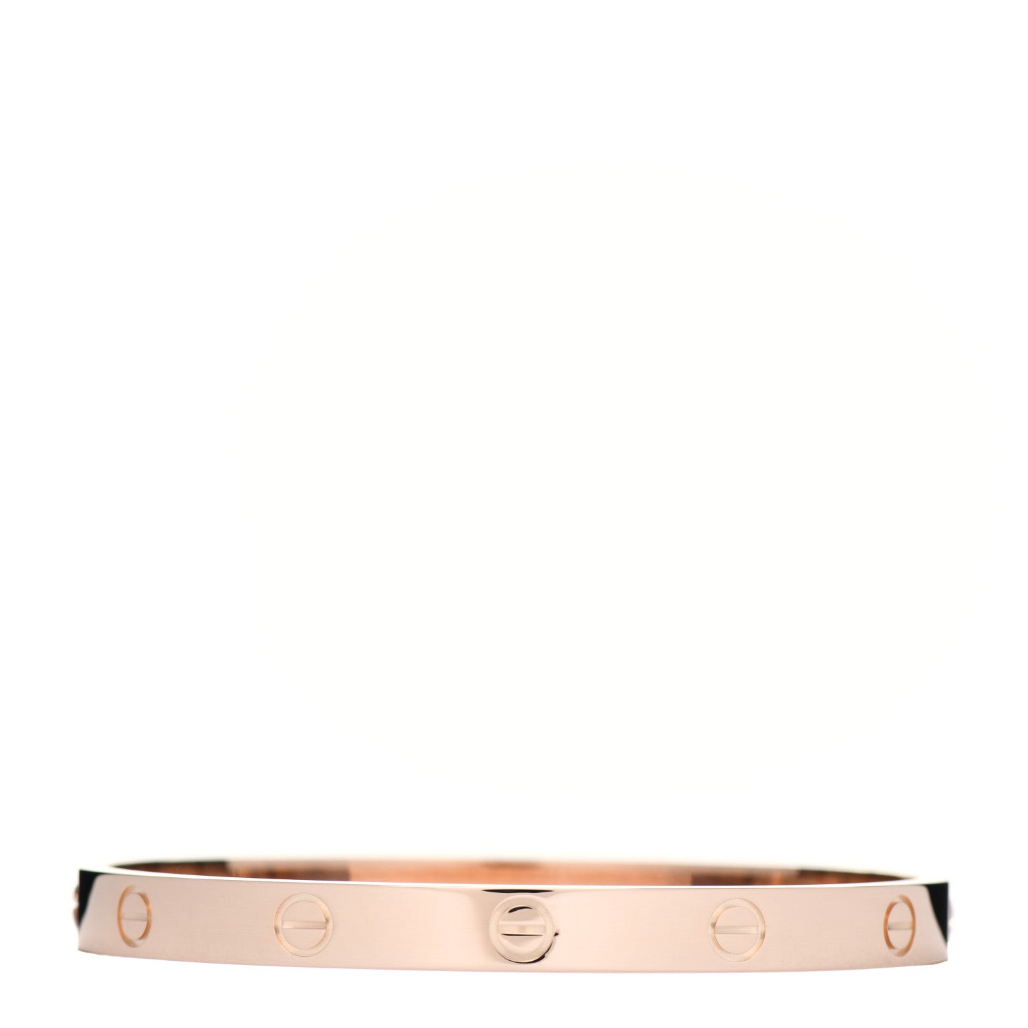 Cartier 18K Pink Gold LOVE Bracelet 18 3 of 4