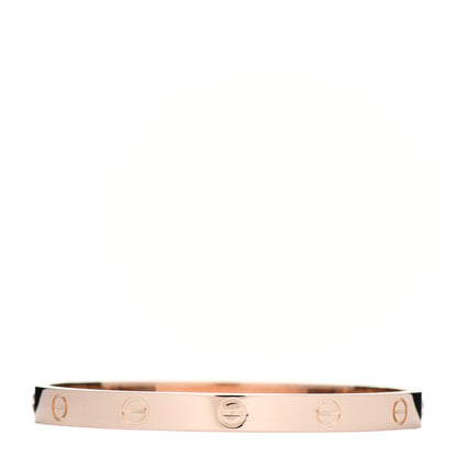 Cartier 18K Pink Gold LOVE Bracelet 18 3 of 4