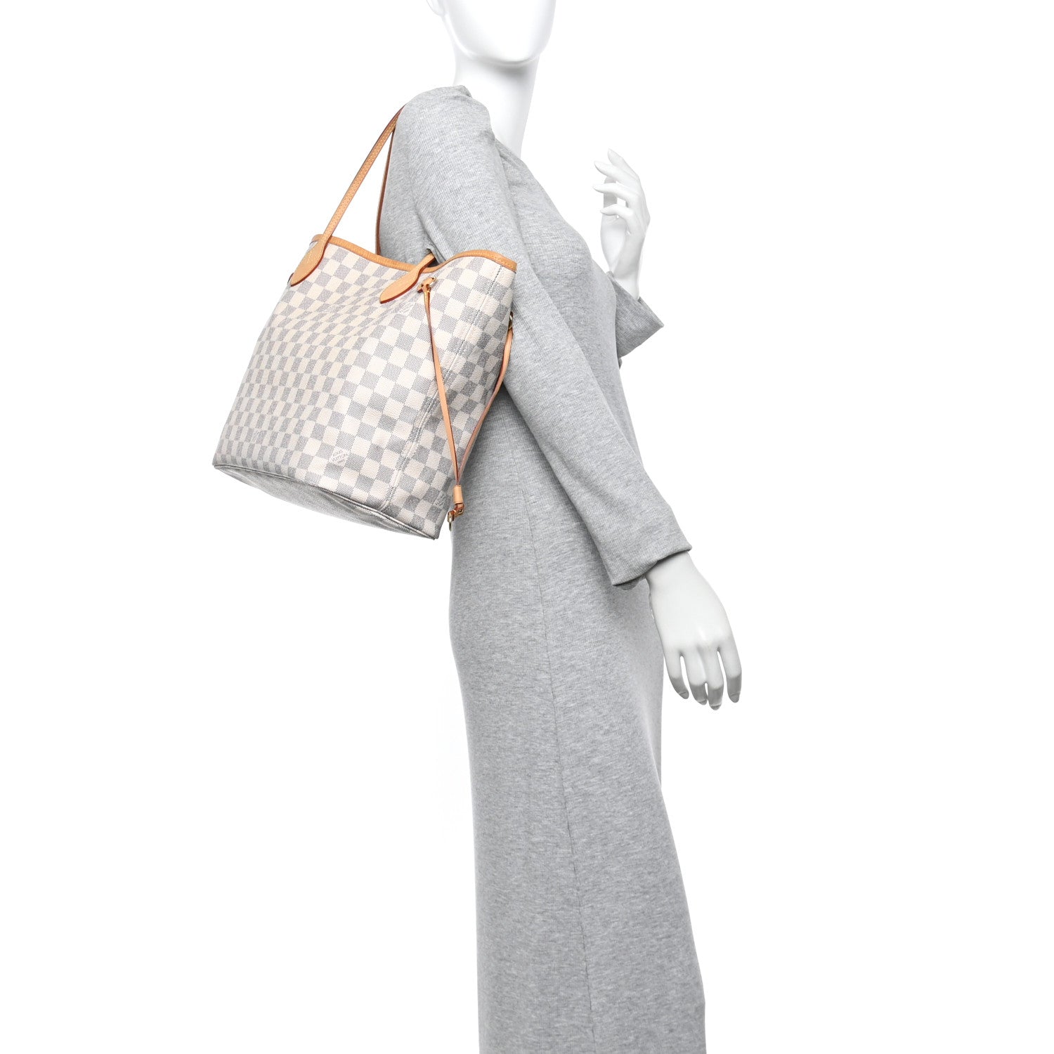 Louis Vuitton Damier Azur Neo Neverfull MM 2 of 14