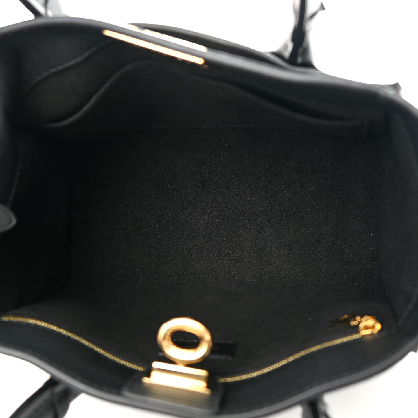 Calfskin Monogram On My Side PM Black