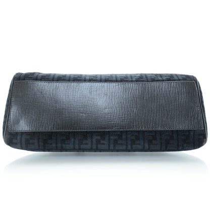 Fendi Velour Zucca Bag De Jour Grey 6 of 8