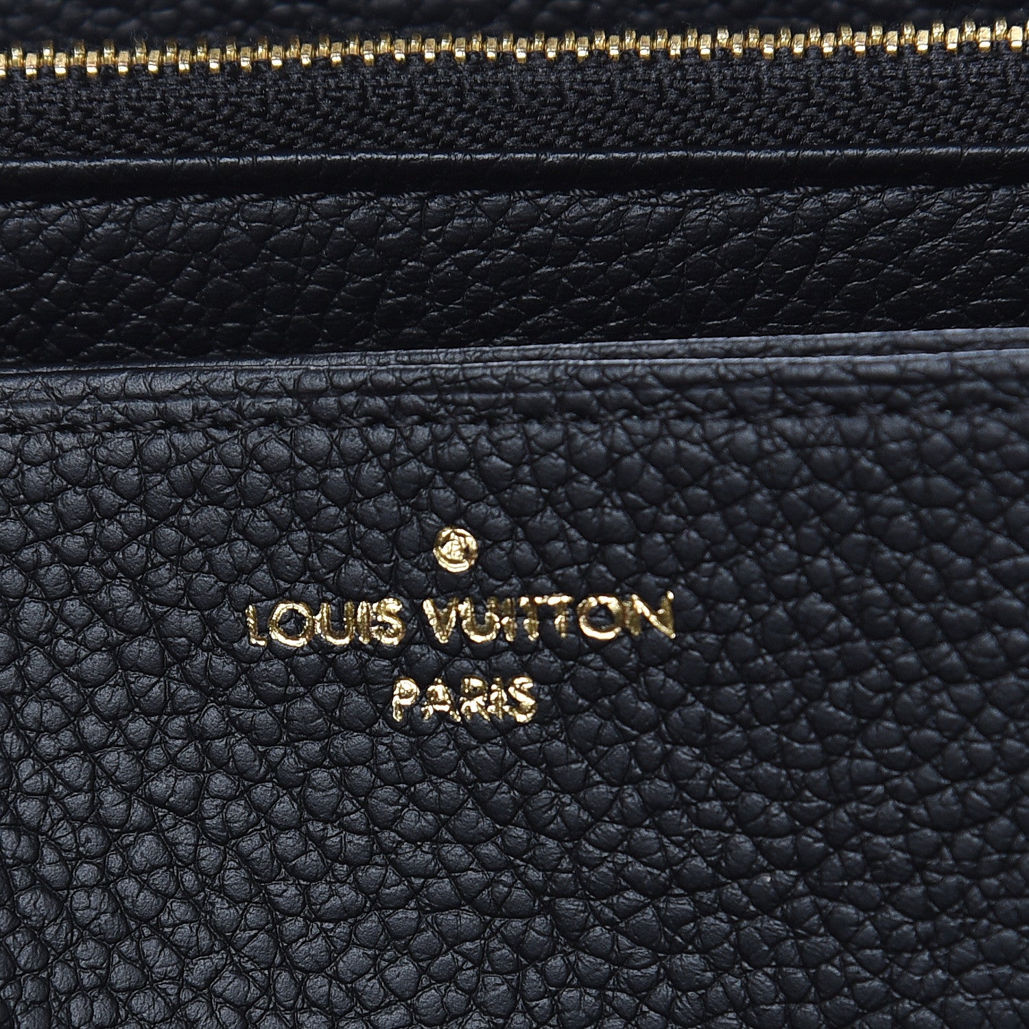Louis Vuitton Empreinte Zippy Wallet Black 7 of 11