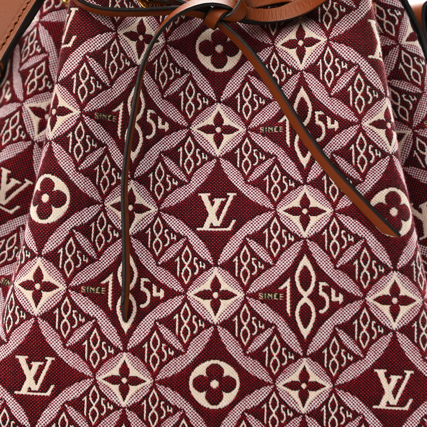 Louis Vuitton Jacquard Since 1854 Petit Noe Bordeaux 9 of 12