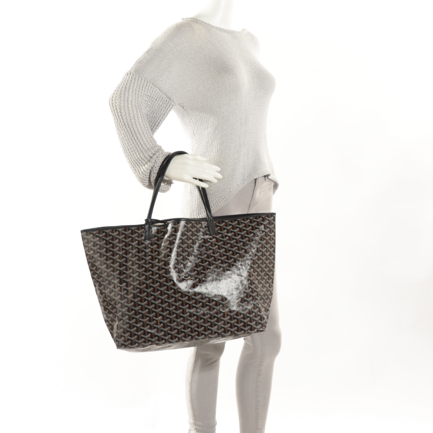 Goyard Goyardine Saint Louis GM Black 2 of 10