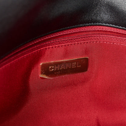 Chanel Lambskin Quilted Medium Chanel 19 Flap Black 6 of 10