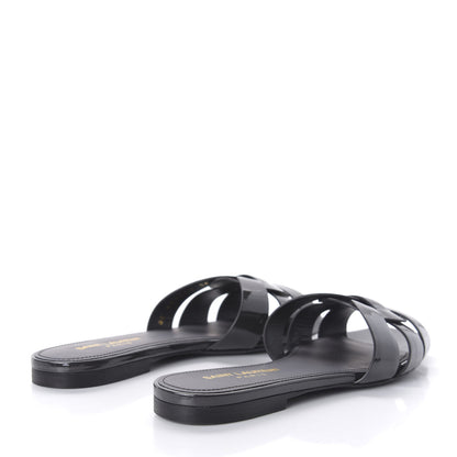 Saint Laurent Vitello Vernice Nu Pied 05 Sandal 36 Fog 4 of 10
