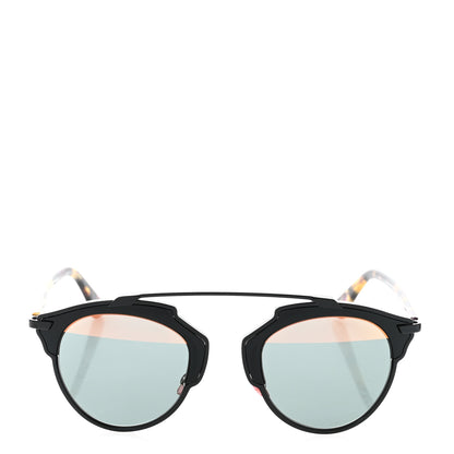 Christian Dior So Real Sunglasses Black Multicolor 2 of 9