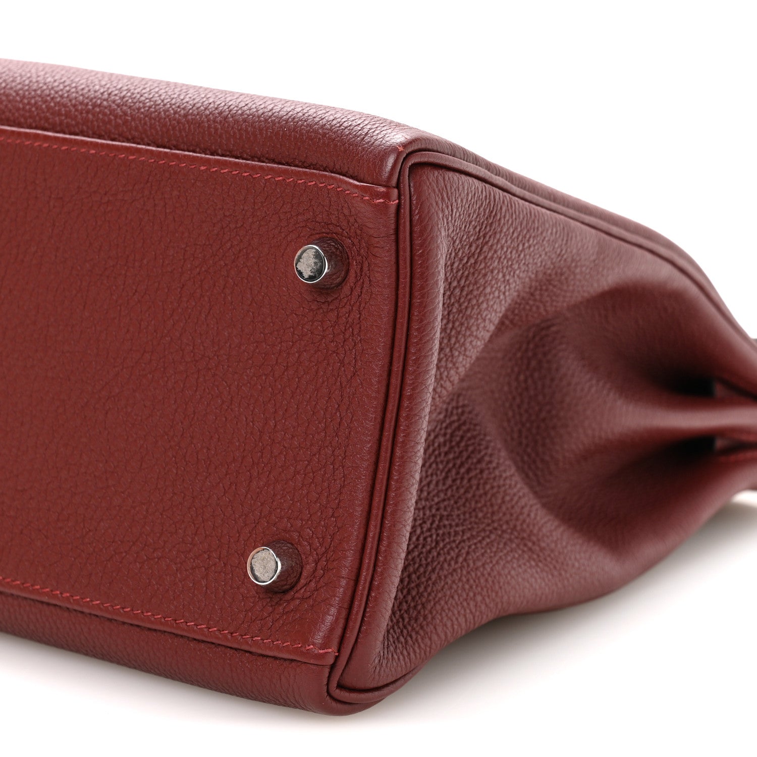 Hermes Togo Kelly Retourne 32 Rouge H 9 of 10