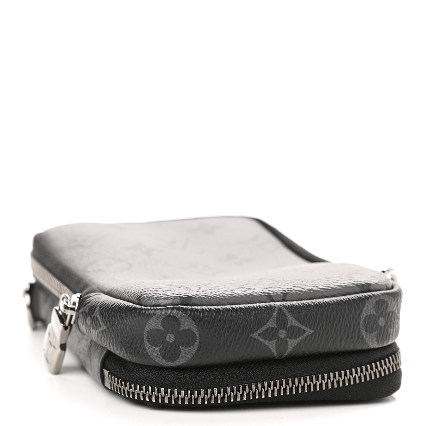 Monogram Eclipse Reverse Double Phone Pouch