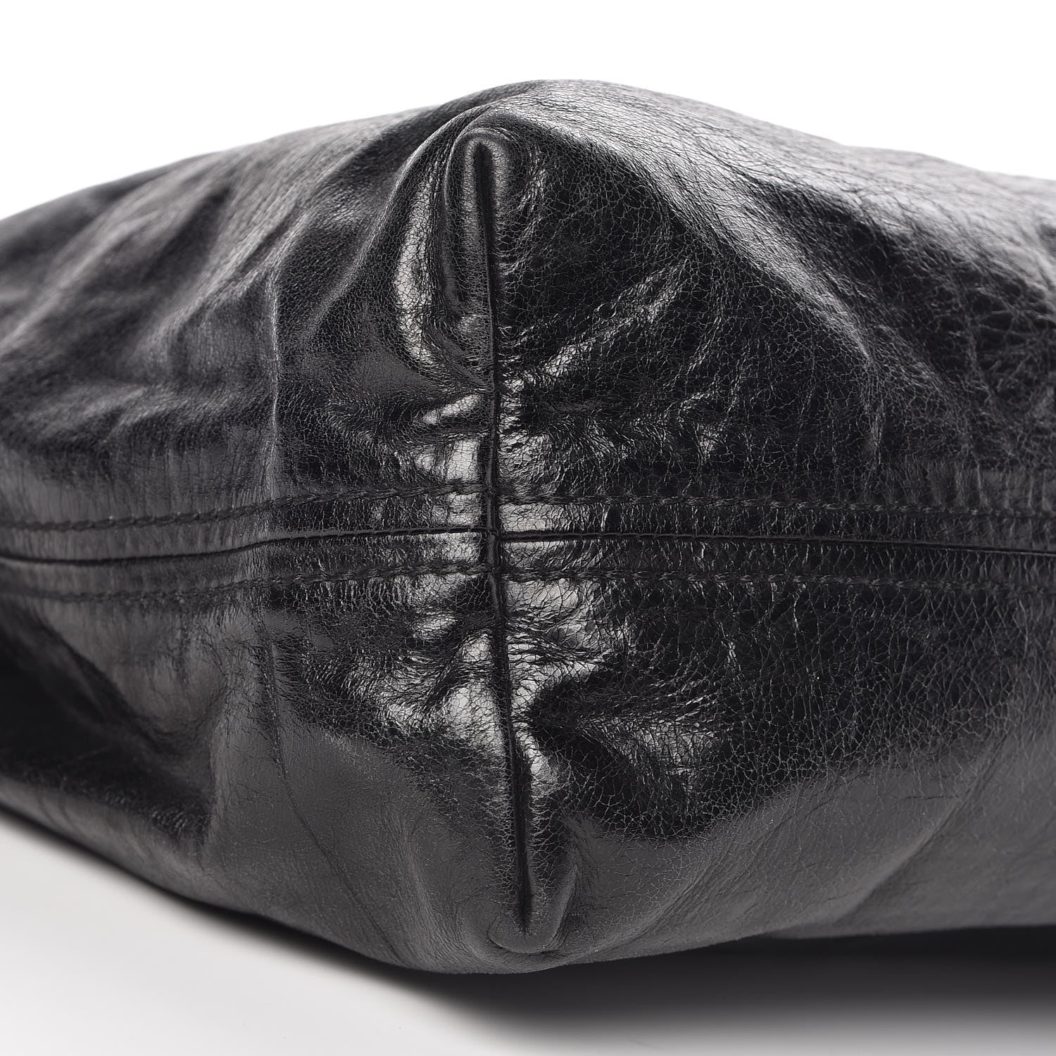 Prada Vitello Shine Hobo Black 9 of 15