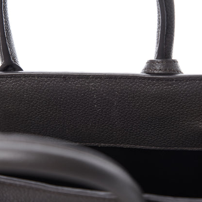 Saint Laurent Grained Calfskin Nano Sac De Jour Coal 8 of 12