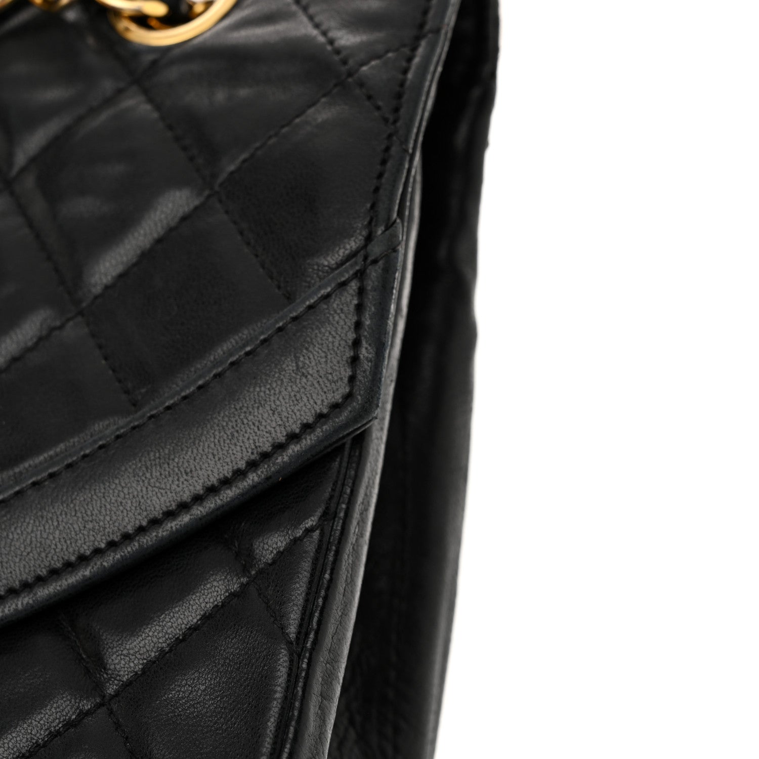 Chanel Lambskin Medium Single Flap Black 17 of 20