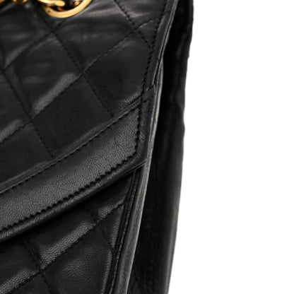 Chanel Lambskin Medium Single Flap Black 17 of 20
