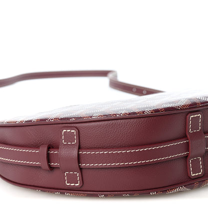 Goyard Goyardine Hirondelle Bag Burgundy 8 of 9