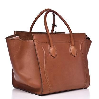 Celine Natural Calfskin Medium Phantom Luggage Tan 3 of 20