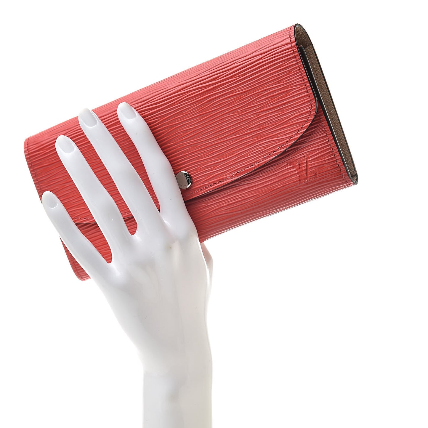 Epi Emilie Wallet Coquelicot