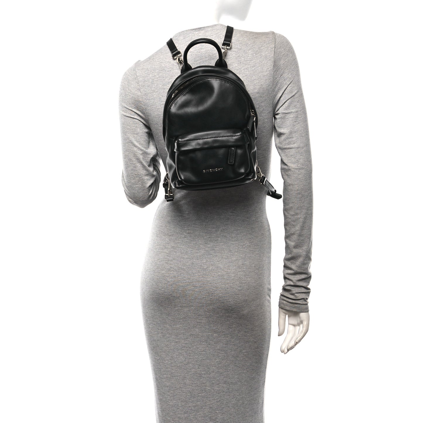 Smooth Calfskin Nano Backpack Black