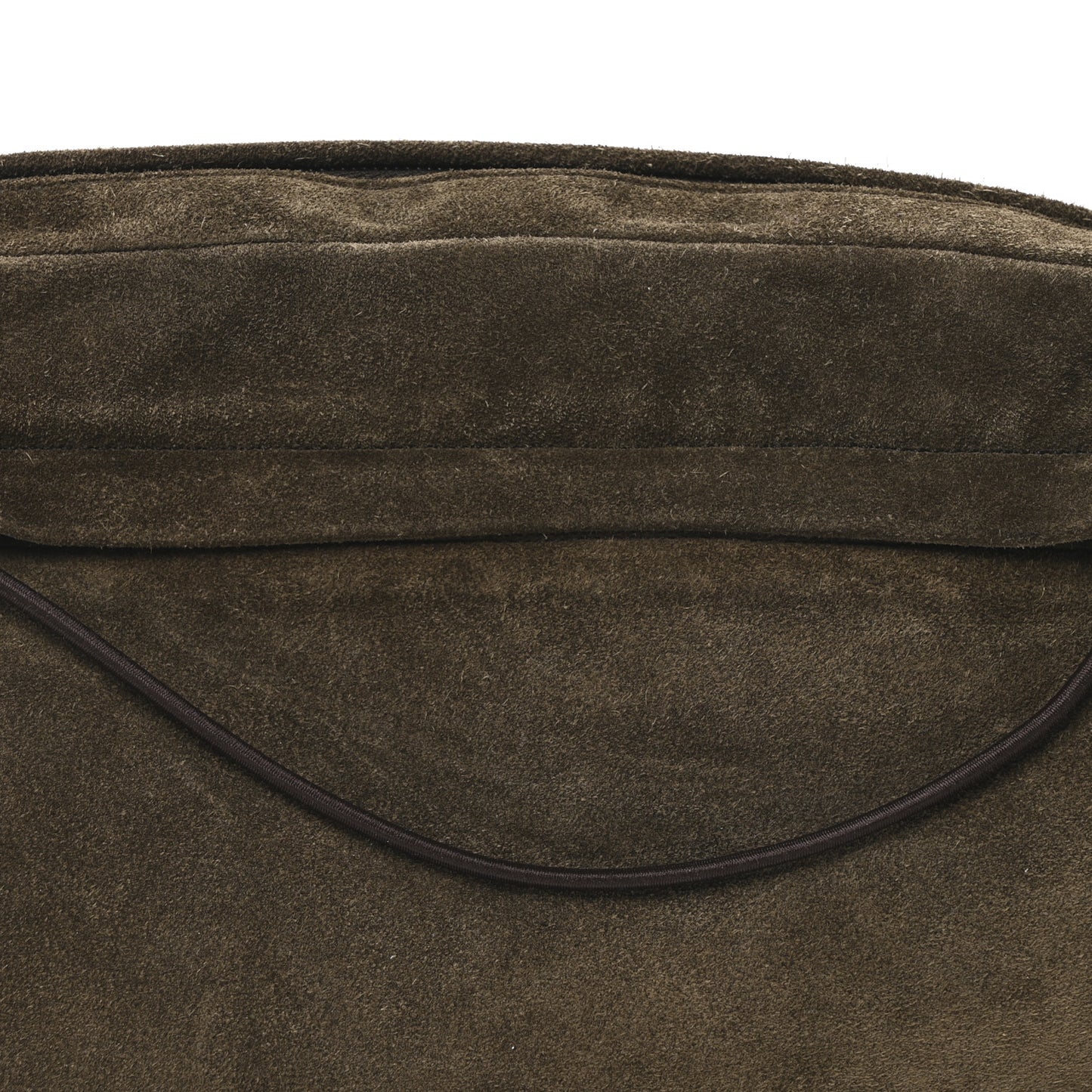 Suede Belt Bag Green