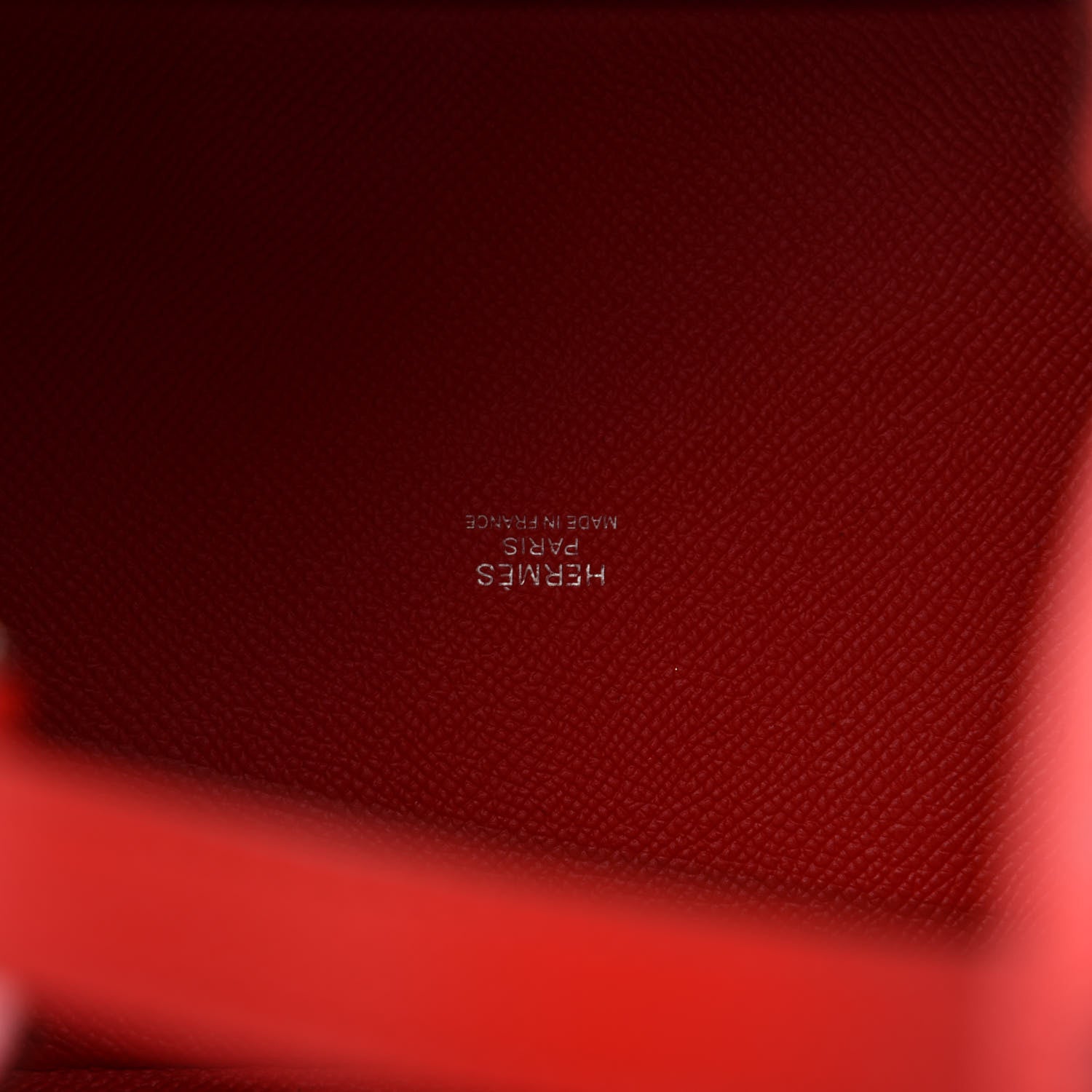 Hermes Epsom Tressage De Cuir Picotin Lock 18 PM Rouge Coeur Bleu du Nord Rouge H 8 of 11