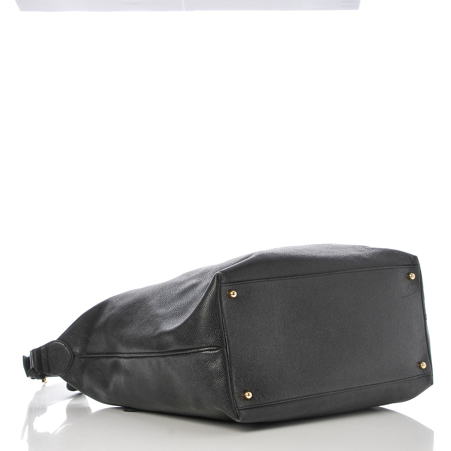 Chanel Caviar CC Hobo Black 4 of 9