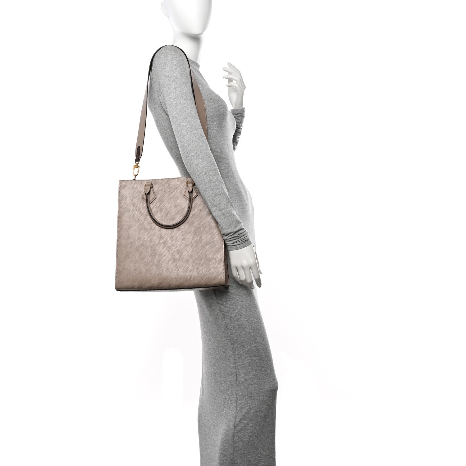 Louis Vuitton Epi Sac Plat PM Galet 2 of 10