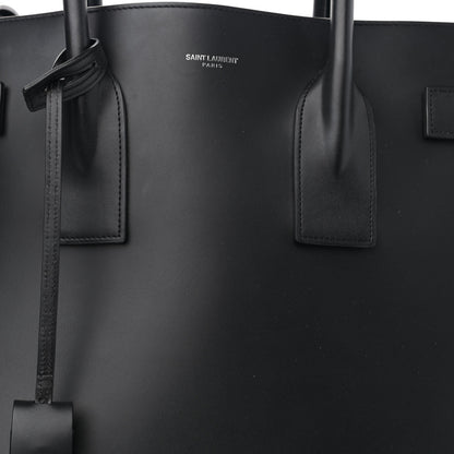 Saint Laurent Calfskin Large Sac De Jour Carryall Black 7 of 13