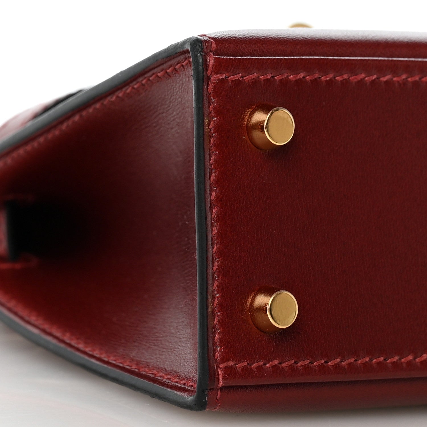 Hermes Box Mini Kelly Sellier 20 Rouge H 13 of 19