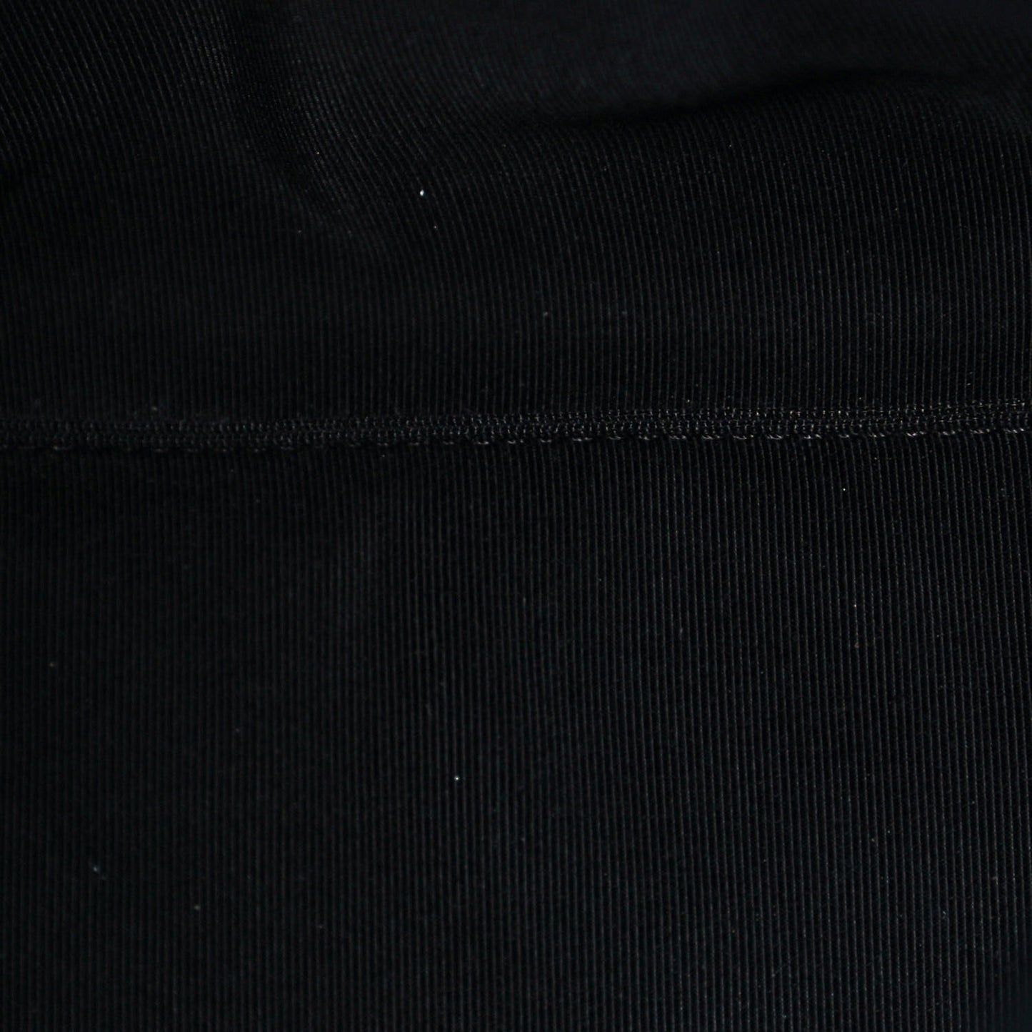 Deerskin Chevron Large CC Chain Bucket Drawstring Bag Black