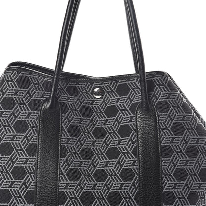 Hermes Toile SO H Vache Country Garden Party 36 MM Black 8 of 10