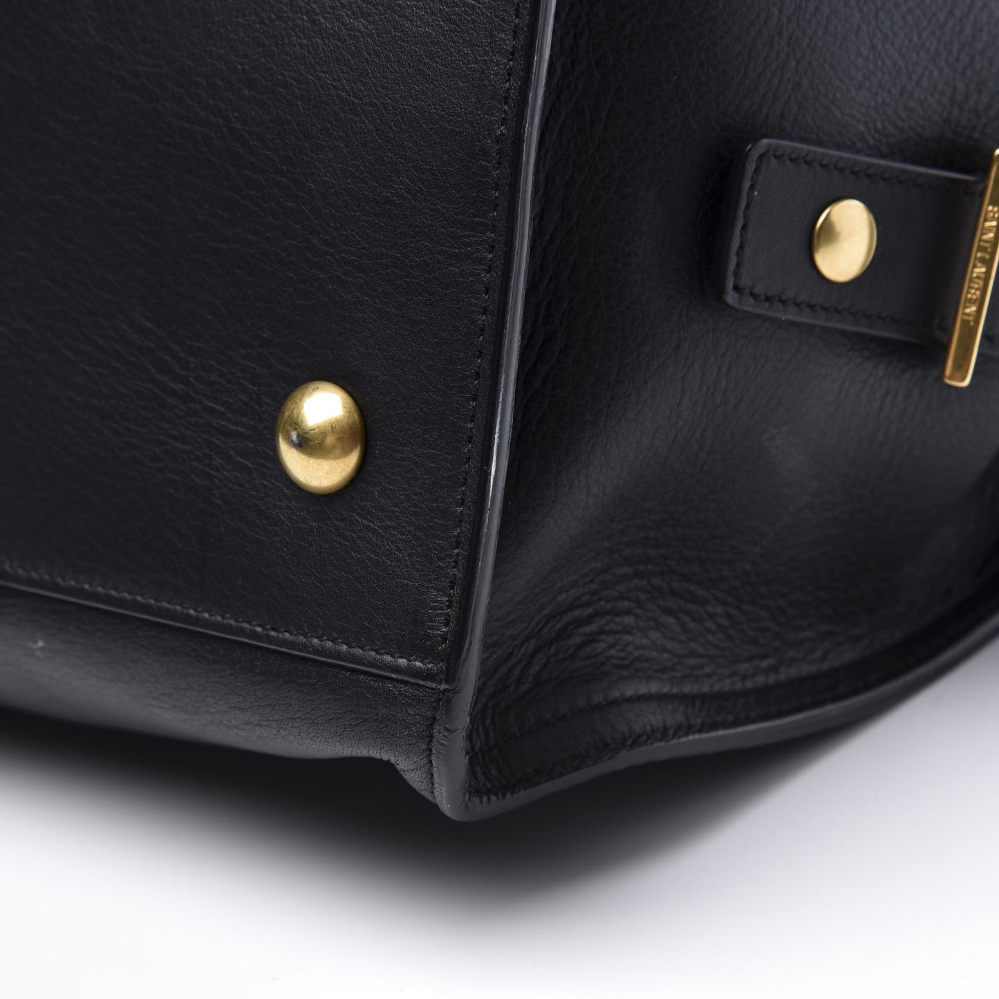 Calfskin Small Classic Y Cabas Black