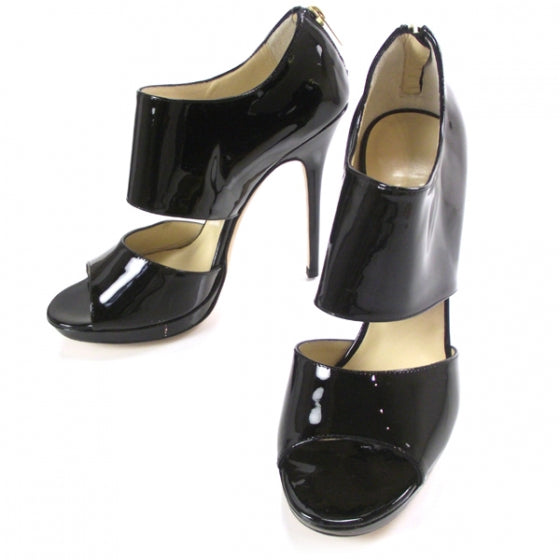 Jimmy Choo Patent Leather Private Sandals 39 1 of 7