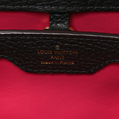 Louis Vuitton Taurillon Capucines BB Black 6 of 10