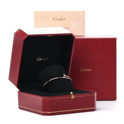 Cartier 18K Pink Gold Small Juste Un Clou Bracelet 18 5 of 5