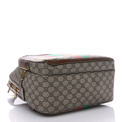 Gucci GG Supreme Monogram Azalea Calfskin Fake/Not Retro Interlocking G Day Backpack Beige Ebony Brown Sugar 4 of 10