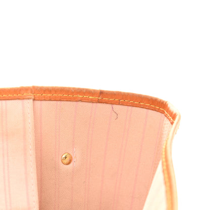 Louis Vuitton Damier Azur Neo Neverfull MM Rose Ballerine 15 of 16