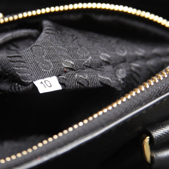 Prada Saffiano Lux Tote Black 12 of 13