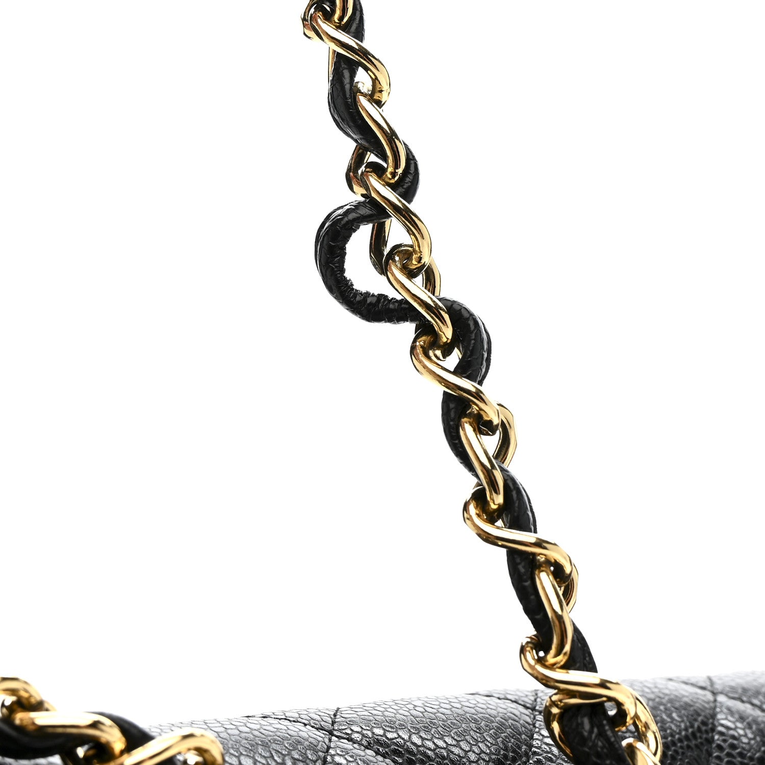 Chanel Caviar Quilted Maxi Double Flap Black 14 of 14