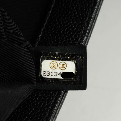 Chanel Caviar Quilted Medium Boy Flap Black 7 of 7