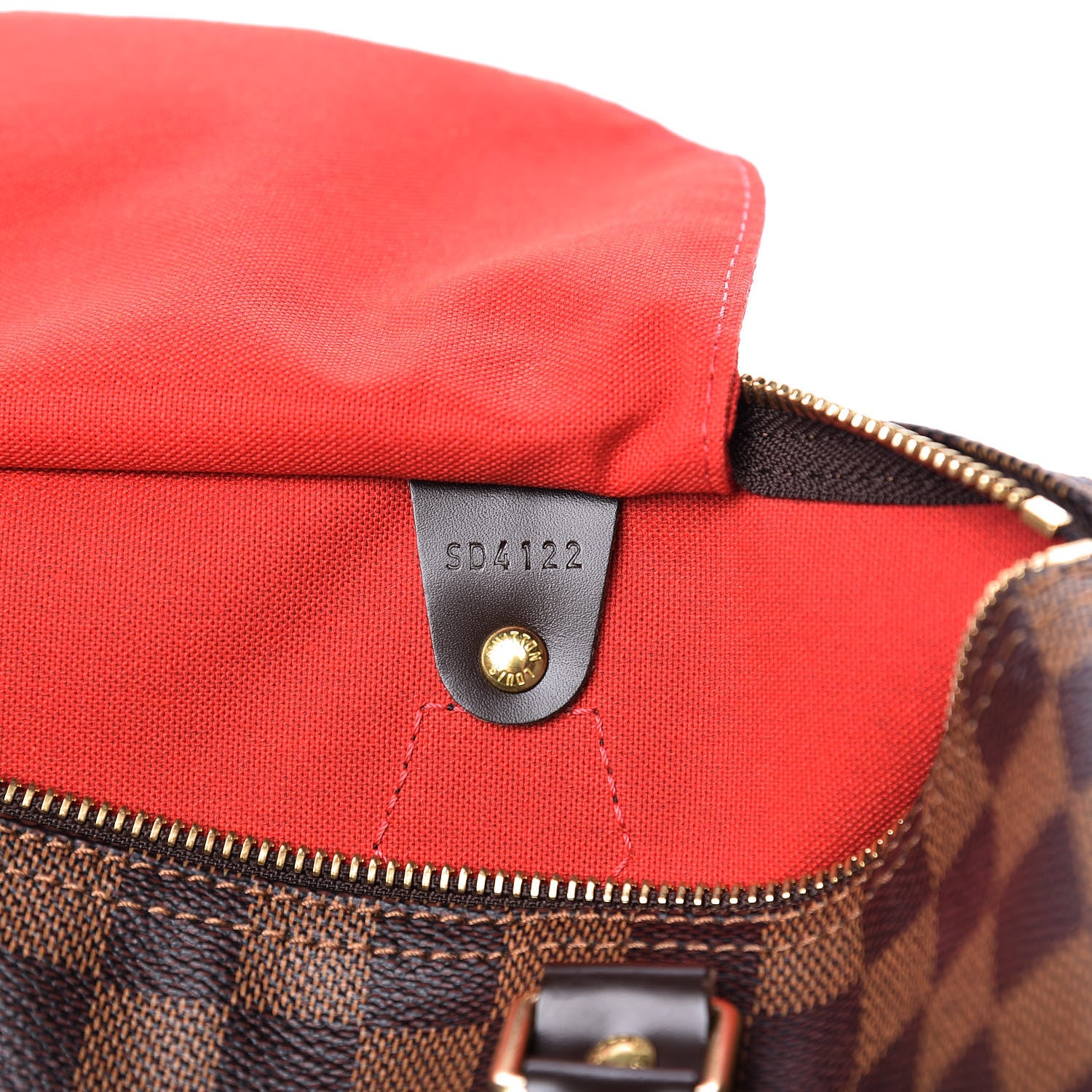 Louis Vuitton Damier Ebene Speedy 30 7 of 11