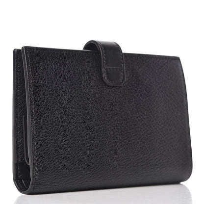 Givenchy Sugar Goatskin Medium GV3 Wallet Black 3 of 9